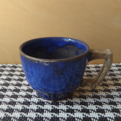 鮮やかなコバルトブルーのコーヒーカップⅢ 6枚目の画像