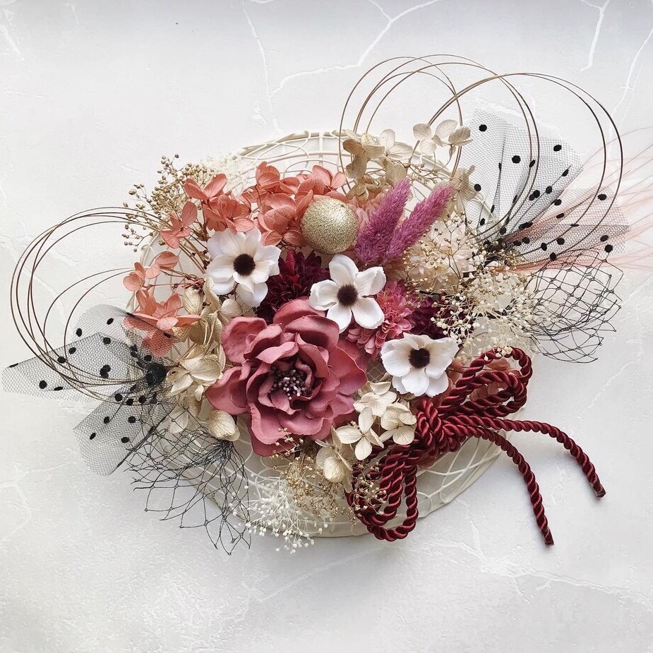 成人式髪飾り／卒業式髪飾り／和装髪飾り／成人式／卒業式／結婚式／和装／ウエディング／ヘッドドレス／髪飾り／オーダーメイド