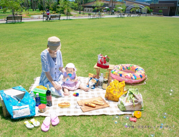 ＼エコバッグとしても楽しめる／きんちゃくトートバッグ＊White＊自然素材で丈夫な生地、ジャブジャブ洗える 4枚目の画像