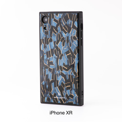 X/XS、XR 鋭角なエッジとしっとりした艶が美しい職人仕上のiPhoneケース｜ブルーモザイク 6枚目の画像