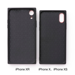 X/XS、XR 鋭角なエッジとしっとりした艶が美しい職人仕上のiPhoneケース｜ブルーモザイク 7枚目の画像
