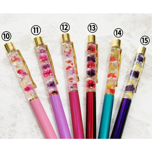 ハーバリウムボールペン✐☡【オーダー専用】 ハーバリウムボールペン✐☡【オーダー専用】