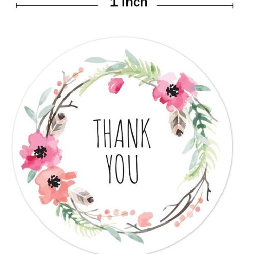 送料無料】96片〇シール〇Thank You〇16片×6種 シール Itoshima87 通販 