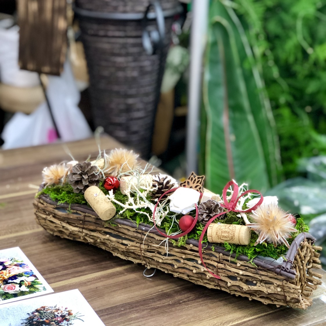 ブッシュドノエル アレンジメント