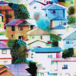 houses 風景画 2枚目の画像