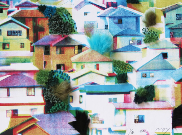 houses 風景画 2枚目の画像