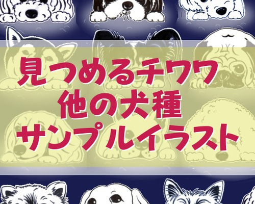 見つめるチワワ [他の犬種サンプルイラスト] グラス 雫色 通販