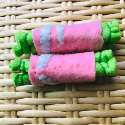 ☆受注生産☆フェルトおままごと かわいいお弁当箱セット② おもちゃ