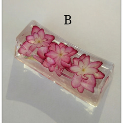 受注製作 お花の箸置き「固まるハーバリウム」 3枚目の画像