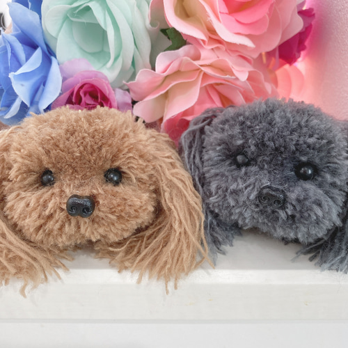 ☆ トイプードル お耳ロングバージョン 犬ぽんぽん☆犬ポンポン