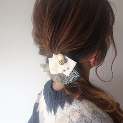 Jewelry Bouguet Ribbon  ヘアクリップ 5枚目の画像