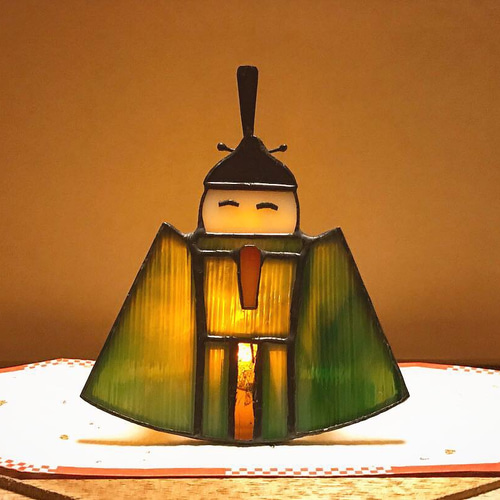 ステンドグラス雛人形 その他置物 シエロン 通販 6911321｜Creema