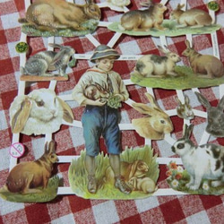 ウサギのダイカット　A 3枚目の画像