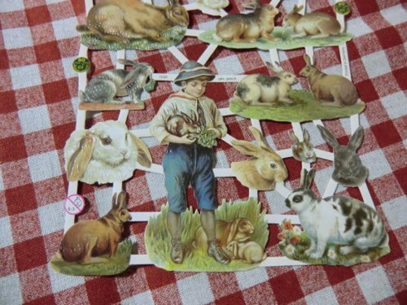 ウサギのダイカット　A 3枚目の画像