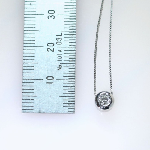 Pt900 ダイヤモンドペンダント 0.206ct ネックレス・ペンダント 