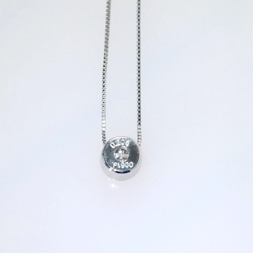 Pt900 ダイヤモンドペンダント 0.206ct ネックレス・ペンダント 