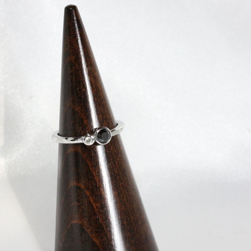 Pt900 ブラックダイヤモンドリング 0.28ct 指輪・リング Atelier Pt900 ブラックダイヤモンドリング 0.28ct 指輪・リング Atelier
