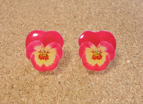 【再販】viola earring PY 1枚目の画像