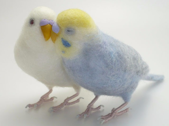 オーダー品] セキセイインコ 羊毛フェルト おもにとり 通販