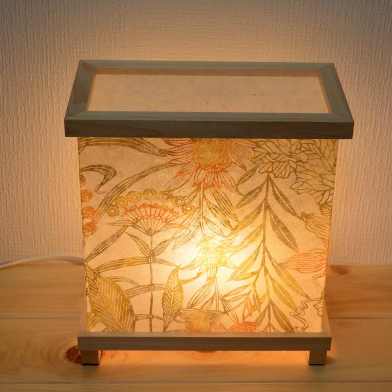 フロアライト　野辺の詩　黄　LED