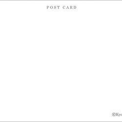 ポストカード　お好きな4枚セット〔No.7　あじさいのジェラート〕 2枚目の画像