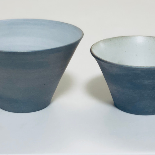 再販] ラーメン鉢 600cc どんぶり 濃いグレー×グレー お椀・ボウル・鉢