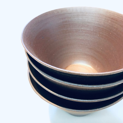 どんぶり　ボウル　650cc  茶色 どんぶりボウル650cc 茶色