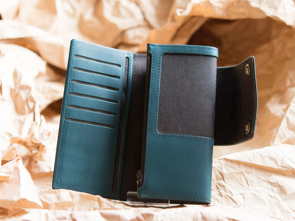 Wallet【Garcia】#indigo blue 第2張的照片