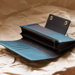 Wallet【Garcia】#indigo blue 第3張的照片