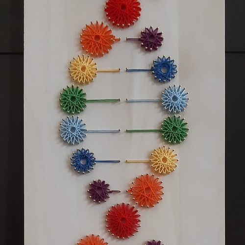 【ハンドメイドアート】 ストリングアート 30×60㎝ その他アート ぐるぐる 通販 8056241