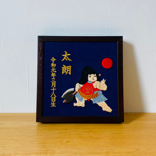 金太郎の額
