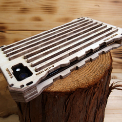 iPhone SE ウッドケース iPhone SE3/SE2/7/8 4.7インチ 木製 ミリタリー T2N 3枚目の画像