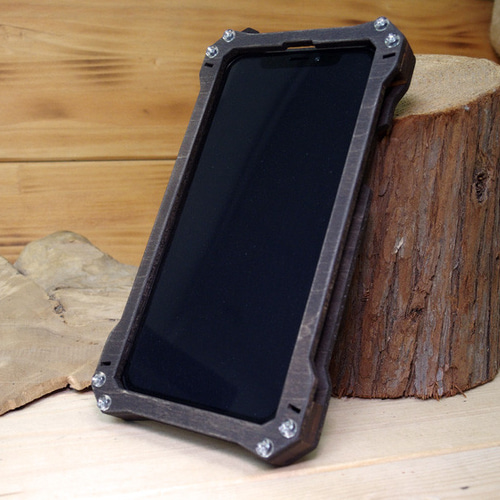 米軍　木製ケース iPhone X / XS ウッドケース ミリタリー U.S.ARMY 米軍仕様 木製