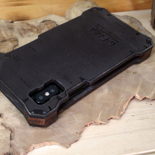 米軍　木製ケース iPhone X / XS ウッドケース ミリタリー U.S.ARMY 米軍仕様 木製 木の