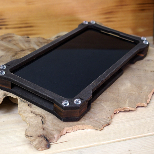 iPhone X / XS ウッドケース ミリタリー U.S.ARMY 米軍仕様 木製 木の