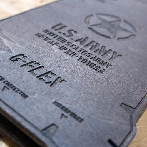 iPhone XR ウッドケース ミリタリー U.S.ARMY 米軍仕様 木製 木の