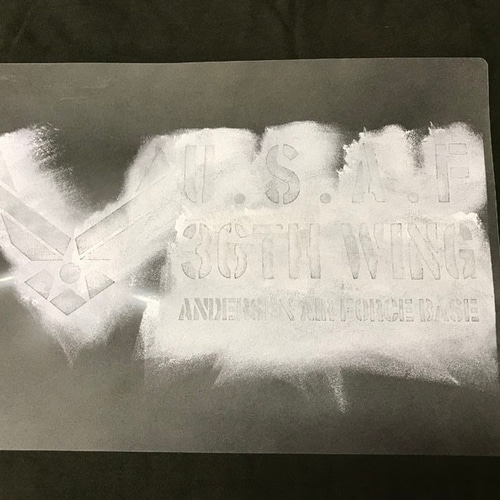 ステンシルシート 自由製作 カスタムオーダー オーダーメイド サイズA3