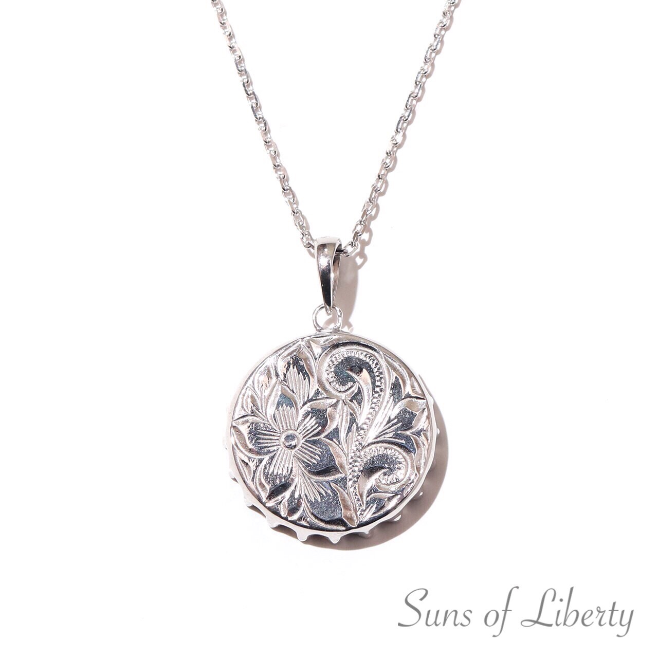 【送料無料】 ハワイアンジュエリー ネックレス Bottle cap Hawaiian necklace