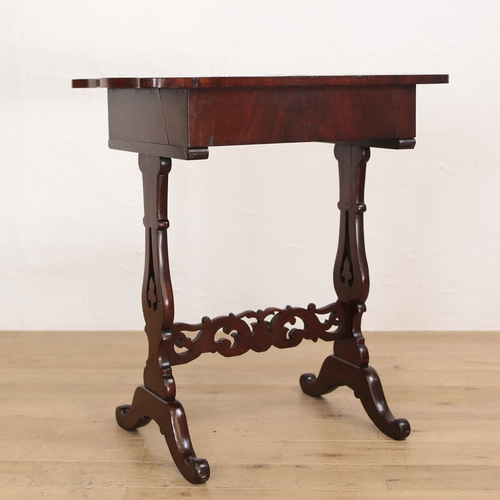 英国アンティーク家具 チェステーブル マホガニー イギリス骨董の