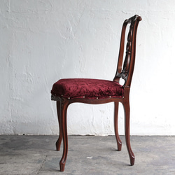 [フレンチティーチェア]フランスアンティーク家具かわいらしい猫足の椅子1001 3枚目の画像