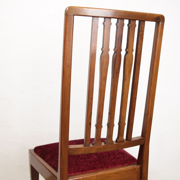 【最終値下！】イギリスアンティーク家具 マホガニーダイニングチェア ジョージアンスタイルの食卓椅子1077 6枚目の画像