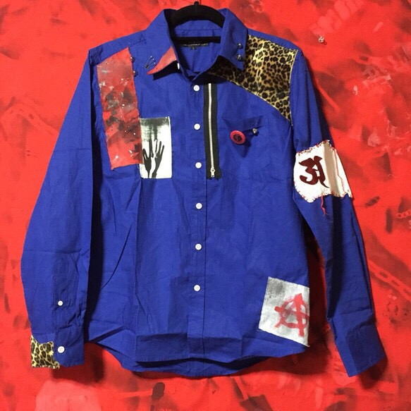 Anarchy Paint Border T-SH 3サイズ – h.NAOTO WEBSHOP