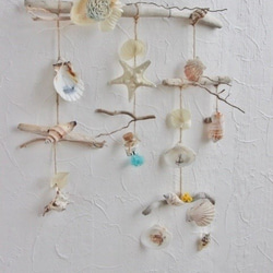 貝殻　クリスマス　リース　オーナメント　飾り　流木　ガーランド　ハワイ　ピンク 貝殻 クリスマス リース オーナメント 飾り 流木 ガーランド