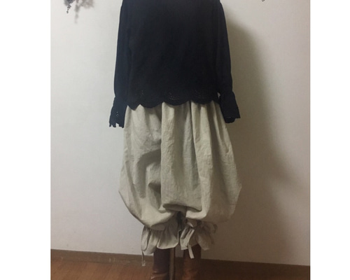 リネン ドロワーズパンツ ホワイト AN8325EW00956_fw_thumbM.jpg