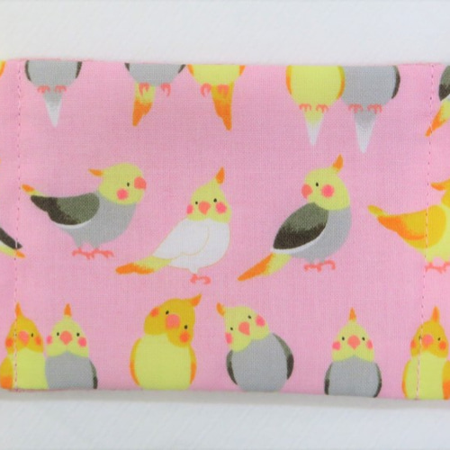 子供用マスク インコ柄 キッズ用シンプル♪ 3点以上送料無料 コットン 