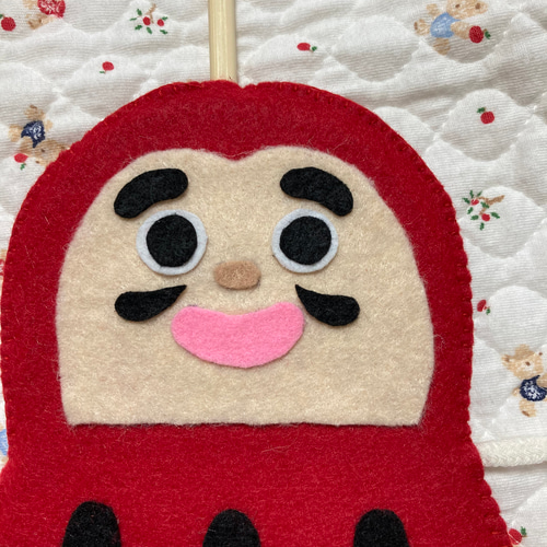 【週末限定お値下げ】うえのえみ ちび人形 だるま うえのえみ 陶人形展 -エゲレス- - eimeku