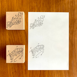 【日本地図 地方はんこ4個セット】 4年生の社会の勉強に最適☆ 手帳はんこ　次の旅行はどこに行こう？ 都道府県 スタンプ 6枚目の画像