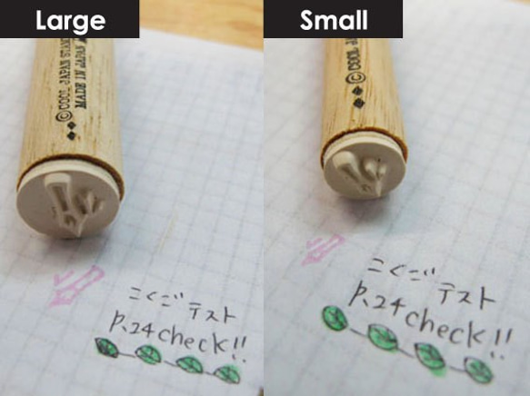 チェック　要点　check　済印　万年筆　執筆　手帳用はんこ　スケジュールスタンプ　アイコン　日記・カレンダーにも 2枚目の画像