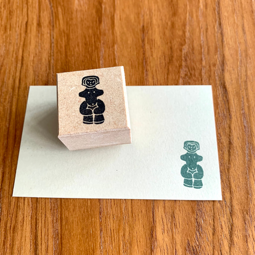 縄文はんこシリーズ ②どぐう 土偶スタンプ no.2「縄文のビーナス
