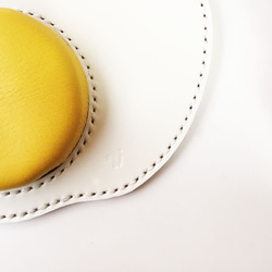 荷包蛋造型滑鼠墊・黃 第4張的照片